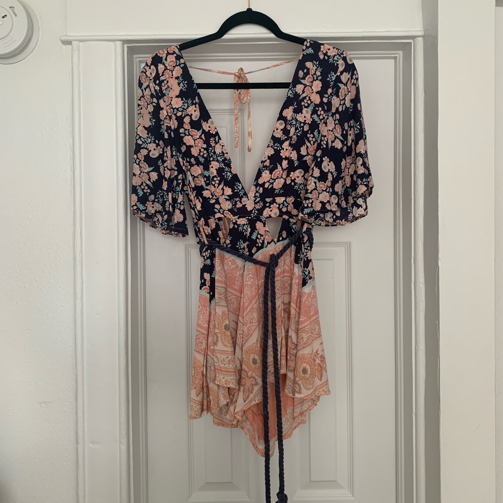 LF Plunge Keyhole Romper